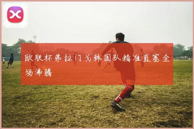欧联杯弗拉门戈韩国队精准直塞全场沸腾